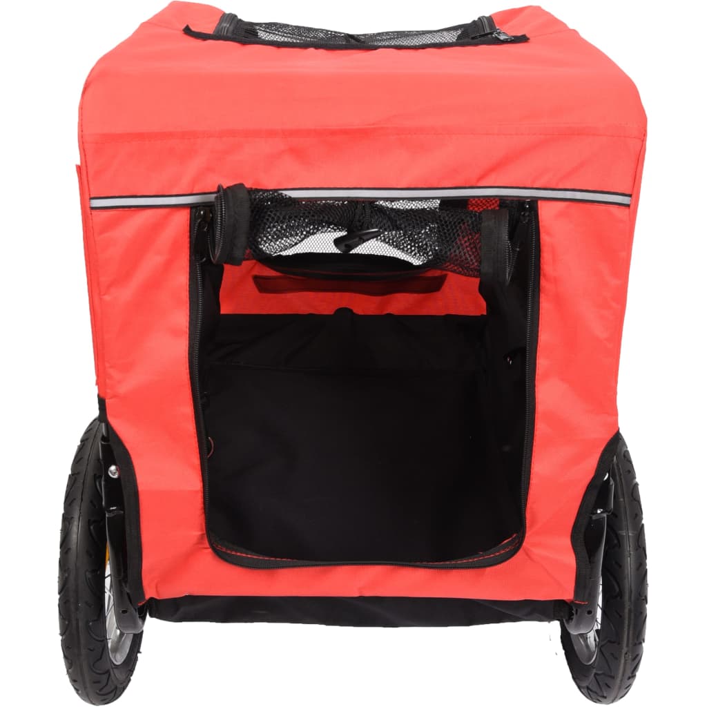 FLAMINGO Dog Bike Trailer Romero Red 59.5x43x51 cm