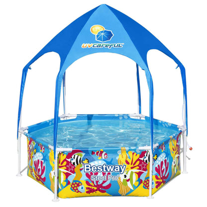 Bestway Steel Pro UV Careful Above Ground Pool for Kids 183x51 cm