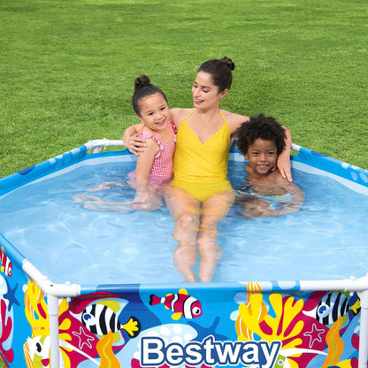 Bestway Steel Pro UV Careful Above Ground Pool for Kids 183x51 cm