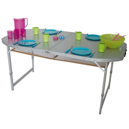 Eurotrail Camping Table Crouzet 150x80cm