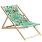 Madison Wooden Beach Chair Mauel 55x90x87 cm Blue