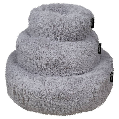 DISTRICT70 Pet Bed FUZZ Light Grey L