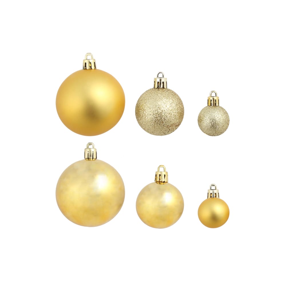 Christmas Balls 100 pcs Silver/Gold