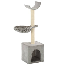 Load image into Gallery viewer, Cat Tree with Sisal Scratching Posts 105 cm Grey
