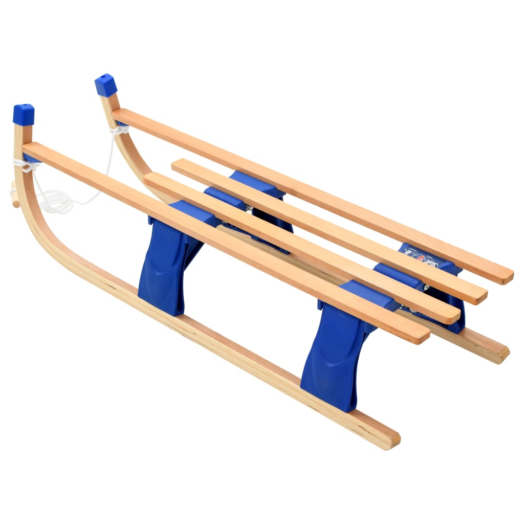 Folding Sledge Wood 110 cm