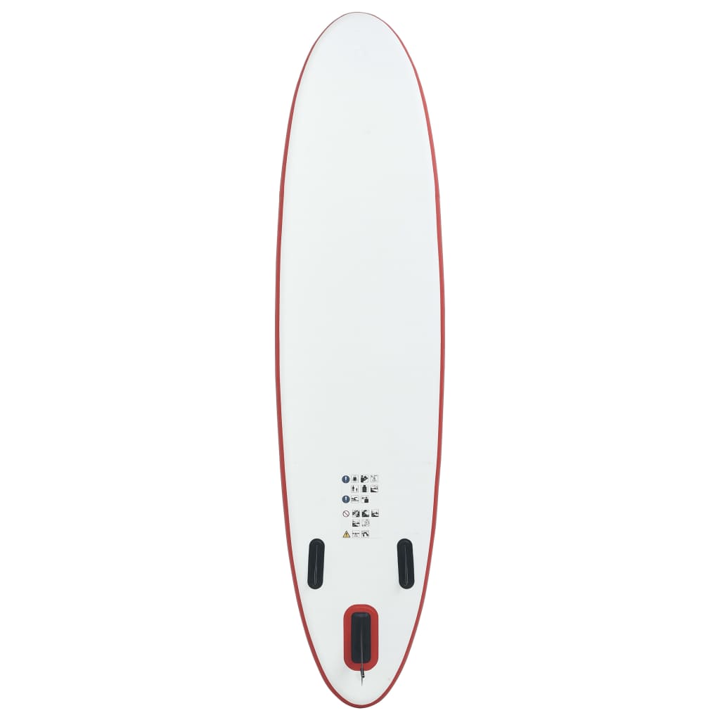 Inflatable Stand Up Paddleboard Set Red and White