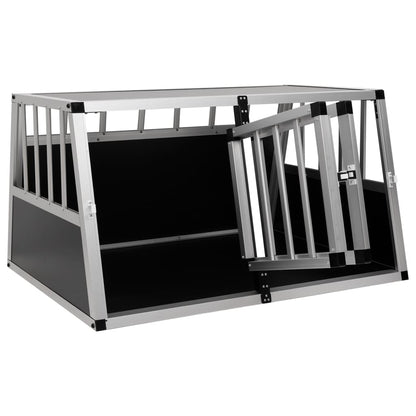 Dog Cage with Double Door 89x69x50 cm