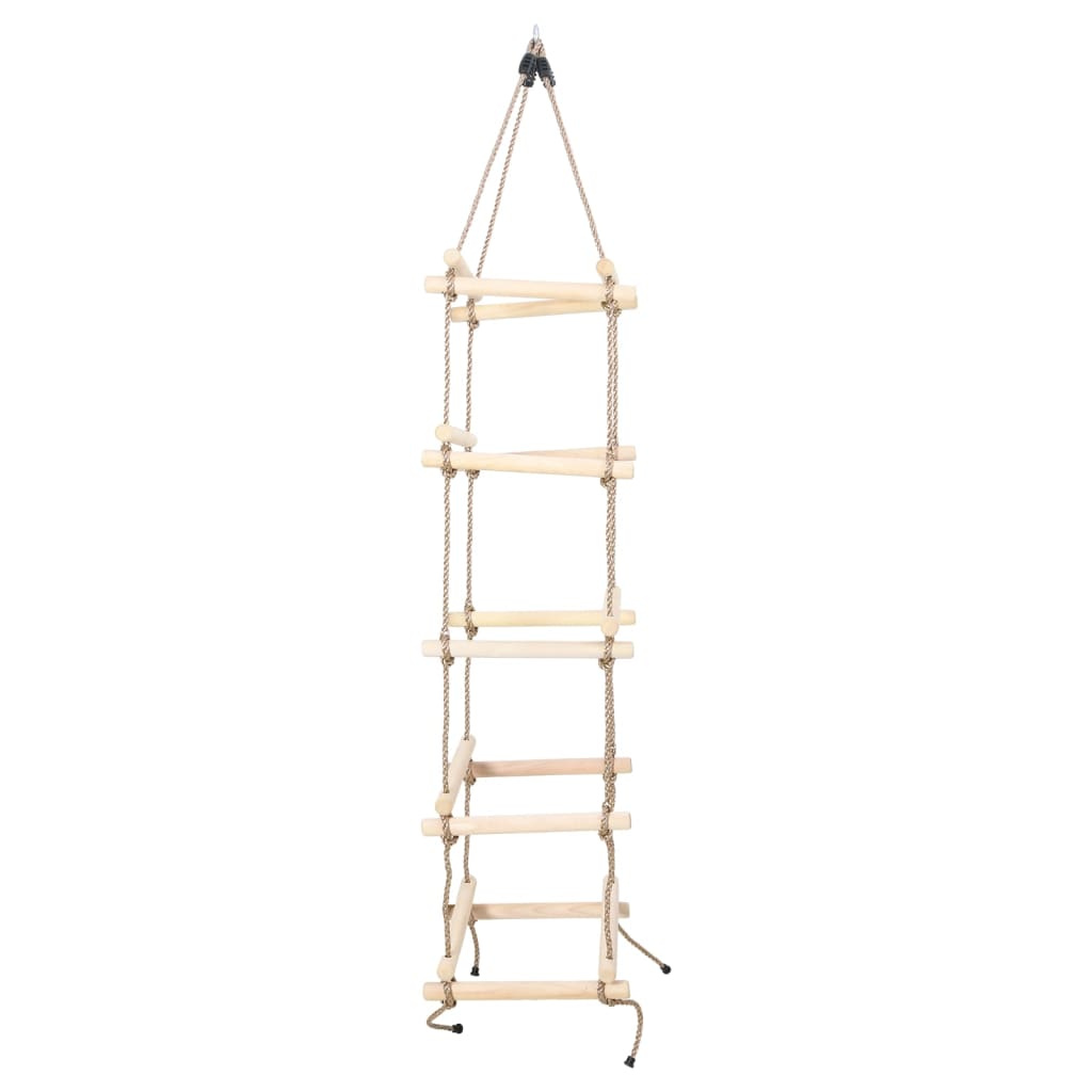 Kids Rope Ladder 200 cm Wood