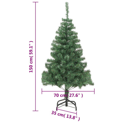 Artificial Christmas Tree with Stand 150 cm 380 Branches