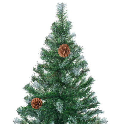 Artificial Christmas Tree with Pinecones 180 cm