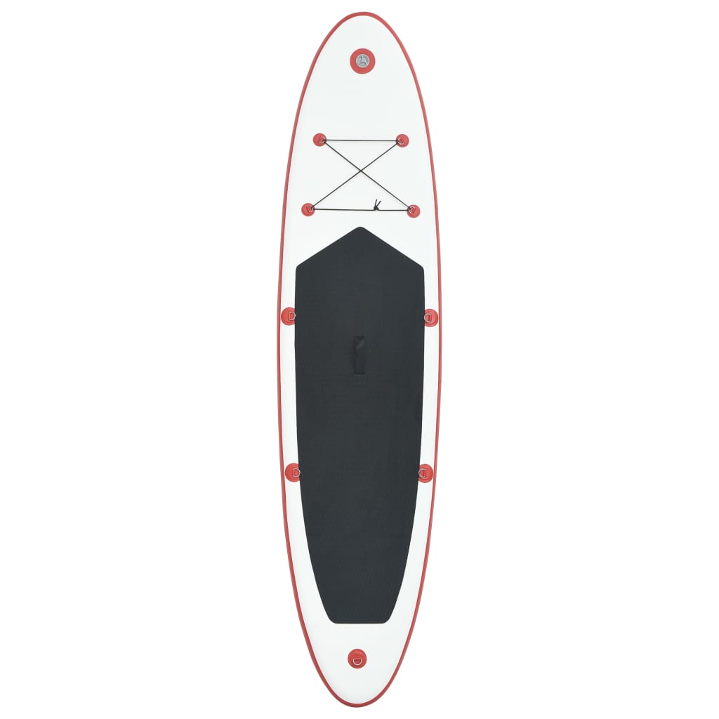 Stand Up Paddle Board Set SUP Surfboard Inflatable Red and White