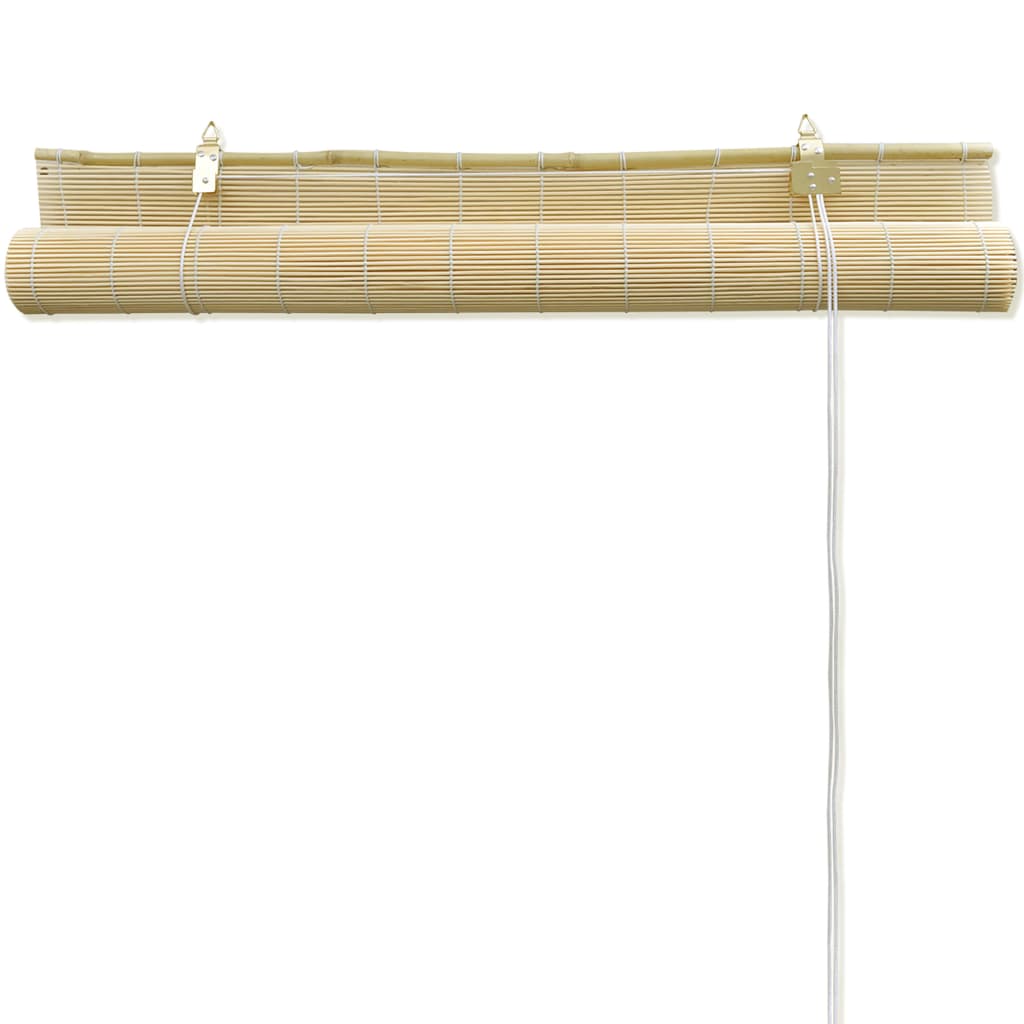 Natural Bamboo Roller Blinds 150 x 220 cm