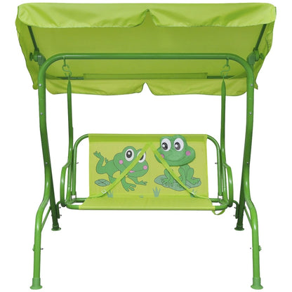 Kids Swing Seat Green