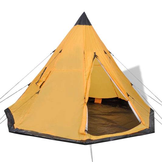 4-person Tent Yellow