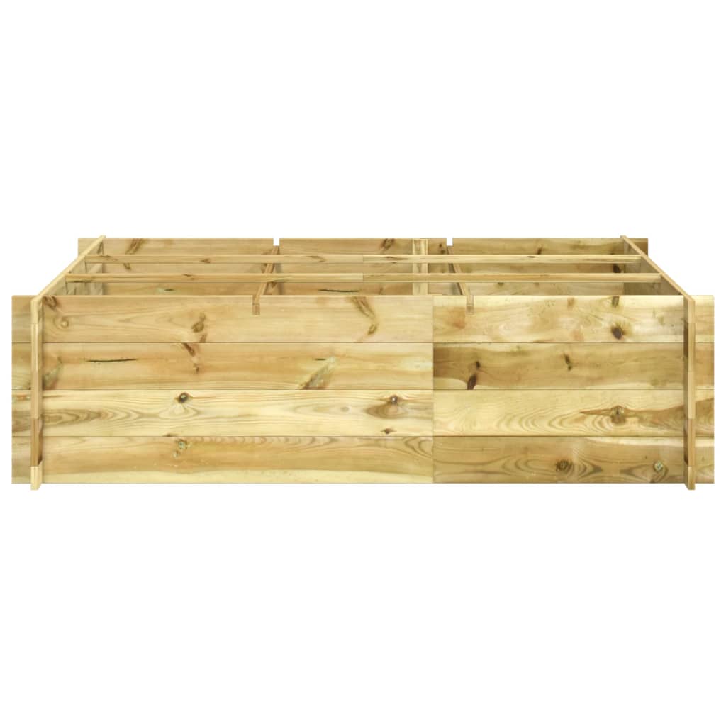 Raised Bed 150x100x40 cm Impregnated Wood