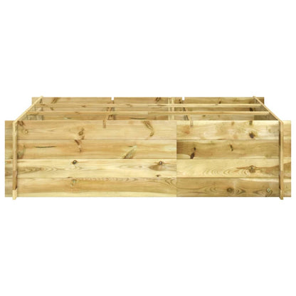 Raised Bed 150x100x40 cm Impregnated Wood