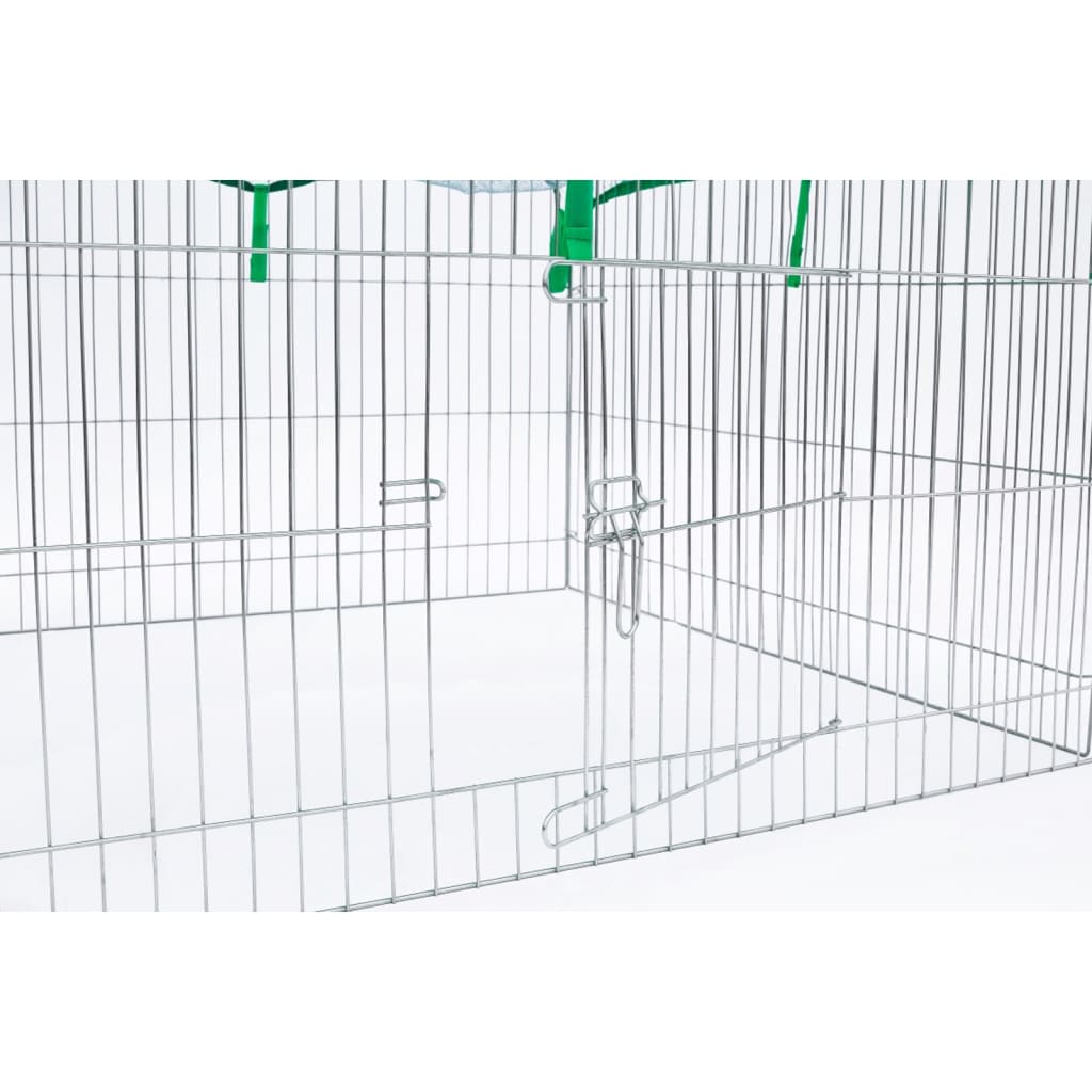 @Pet Outdoor Pet Enclosure Castle 144x112x60 cm Metal