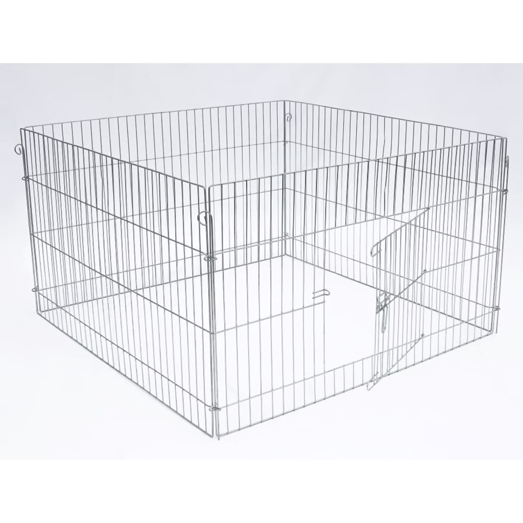 @Pet Outdoor Pet Enclosure Complete 116x116x65 cm Metal