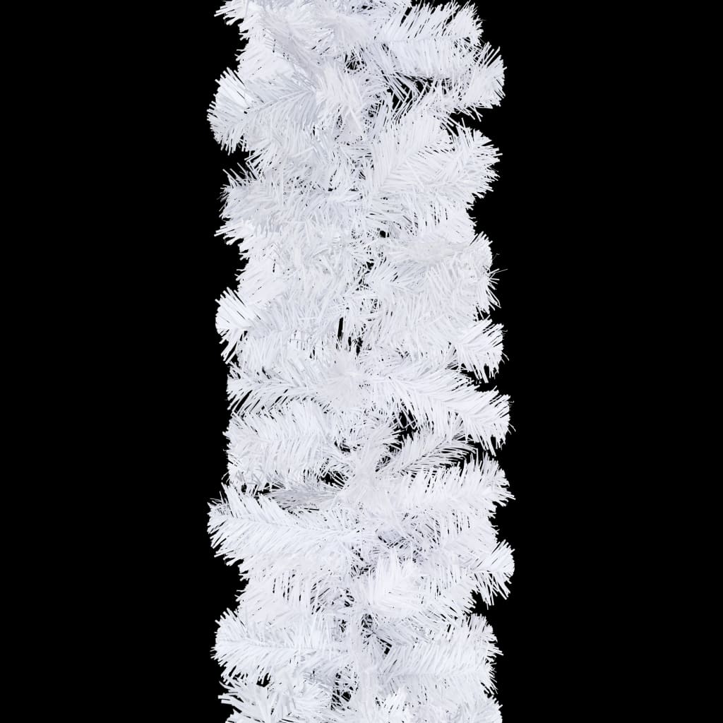 Christmas Garlands 4 pcs White 270 cm PVC