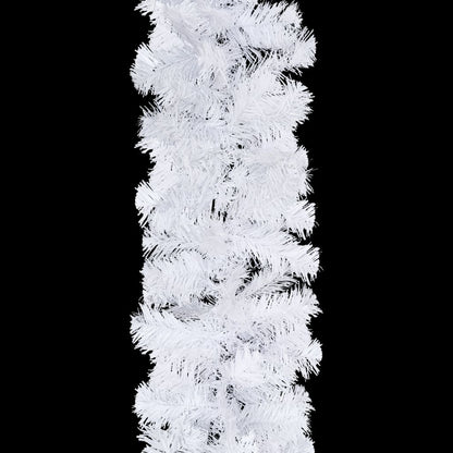 Christmas Garlands 4 pcs White 270 cm PVC