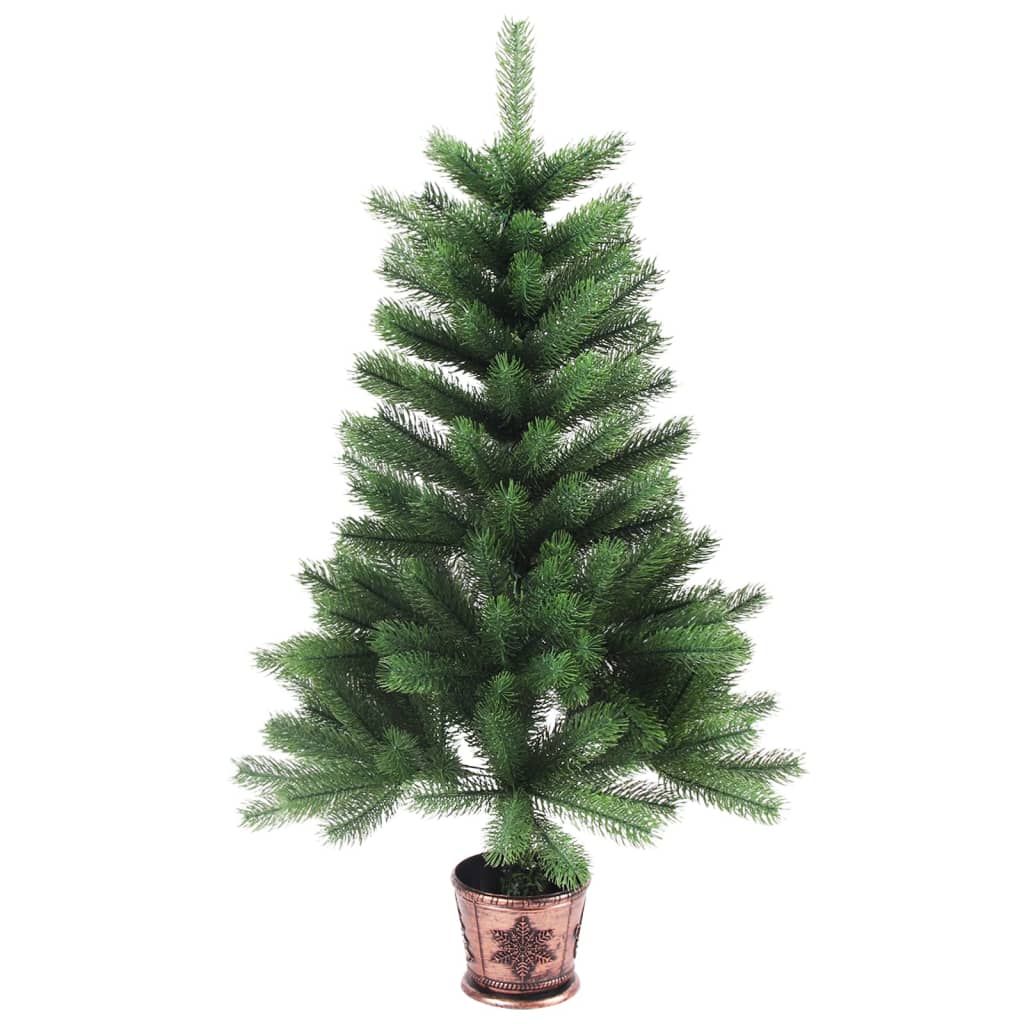 Artificial Christmas Tree Lifelike Needles 65 cm Green