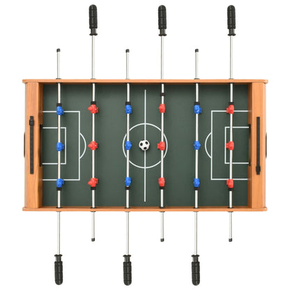 Mini Football Table 69x37x62 cm Maple