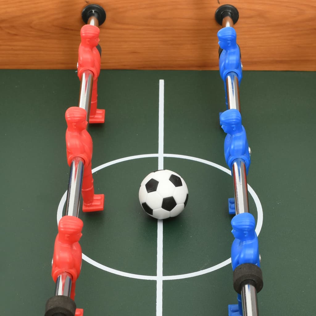 Mini Football Table 69x37x62 cm Maple