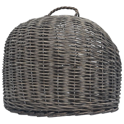 Cat Transporter Grey 45x35x35 cm Natural Willow