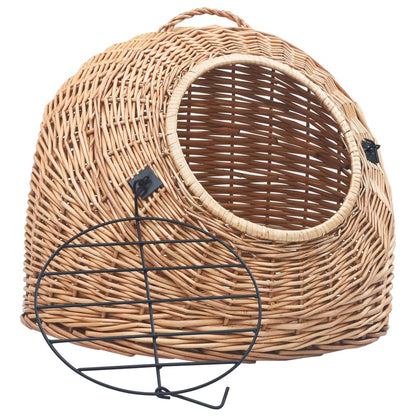 Cat Transporter 60x45x45 cm Natural Willow