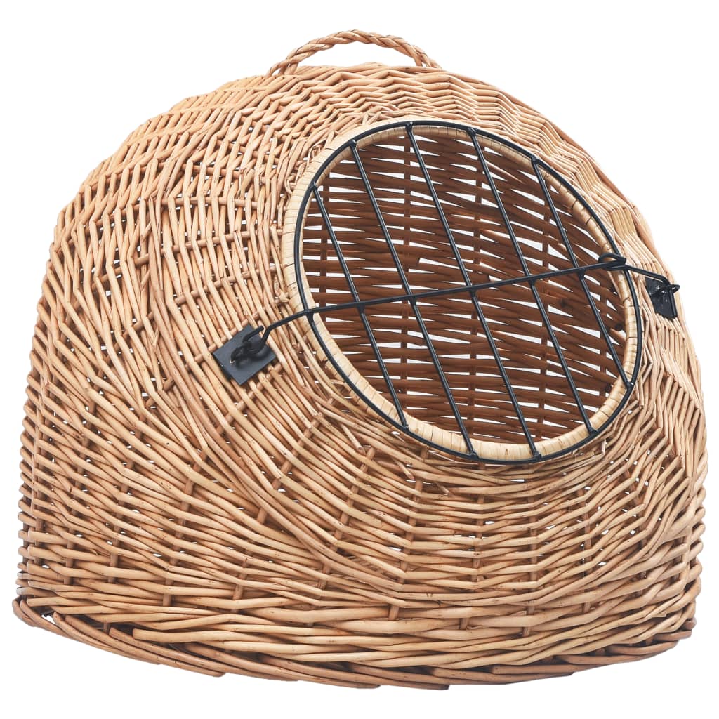 Cat Transporter 60x45x45 cm Natural Willow