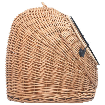 Cat Transporter 60x45x45 cm Natural Willow