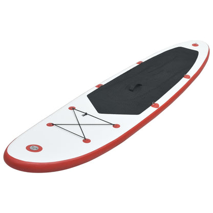 Stand Up Paddle Board Set SUP Surfboard Inflatable Red and White