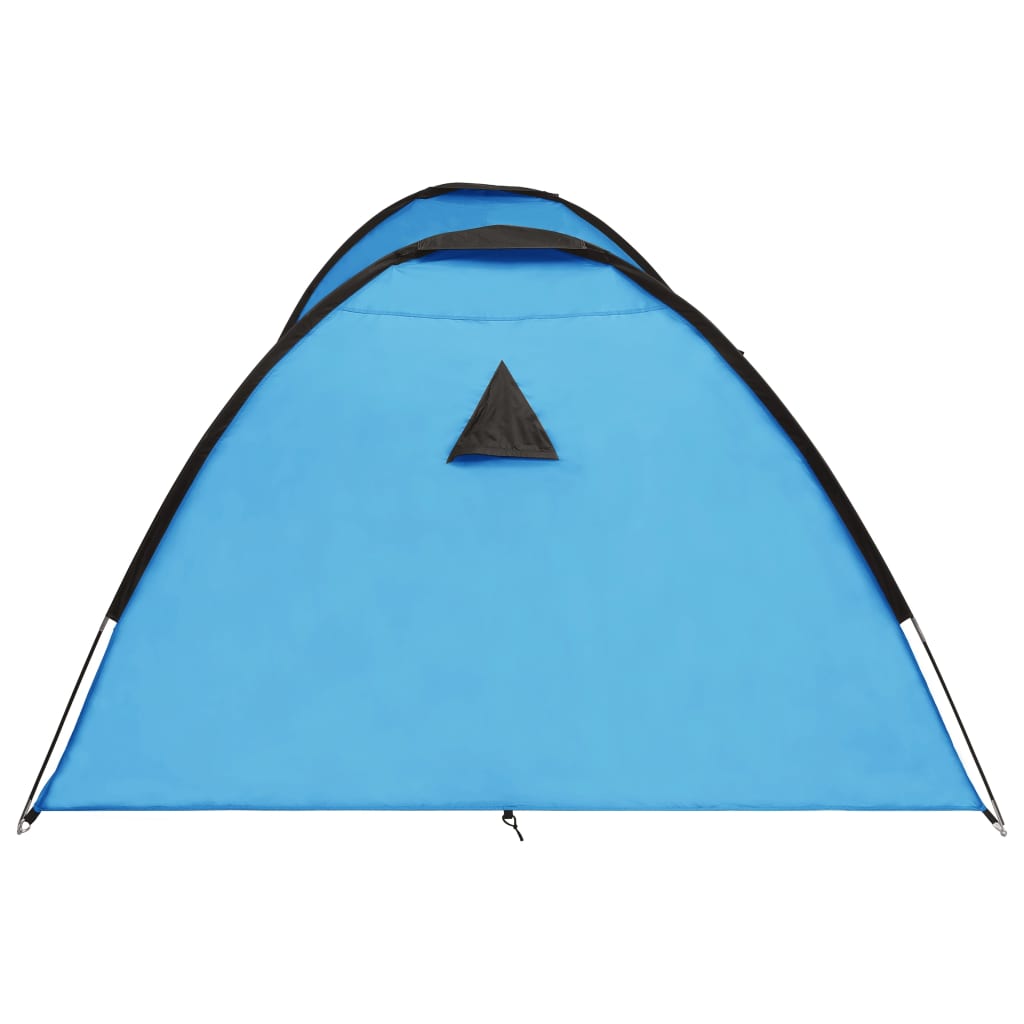 Camping Igloo Tent 650x240x190 cm 8 Person Blue