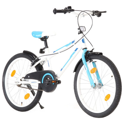 Kids Bike 20 inch Blue and White