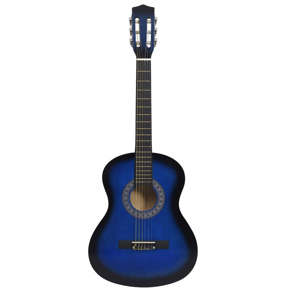 Classical Guitar for Beginner and Kids Blue 3/4 36"