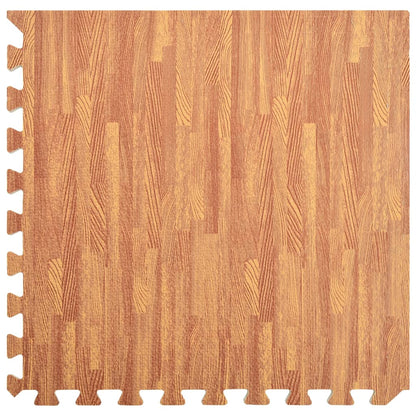 Floor Mats 6 pcs Wood Grain 2.16 ㎡ EVA Foam