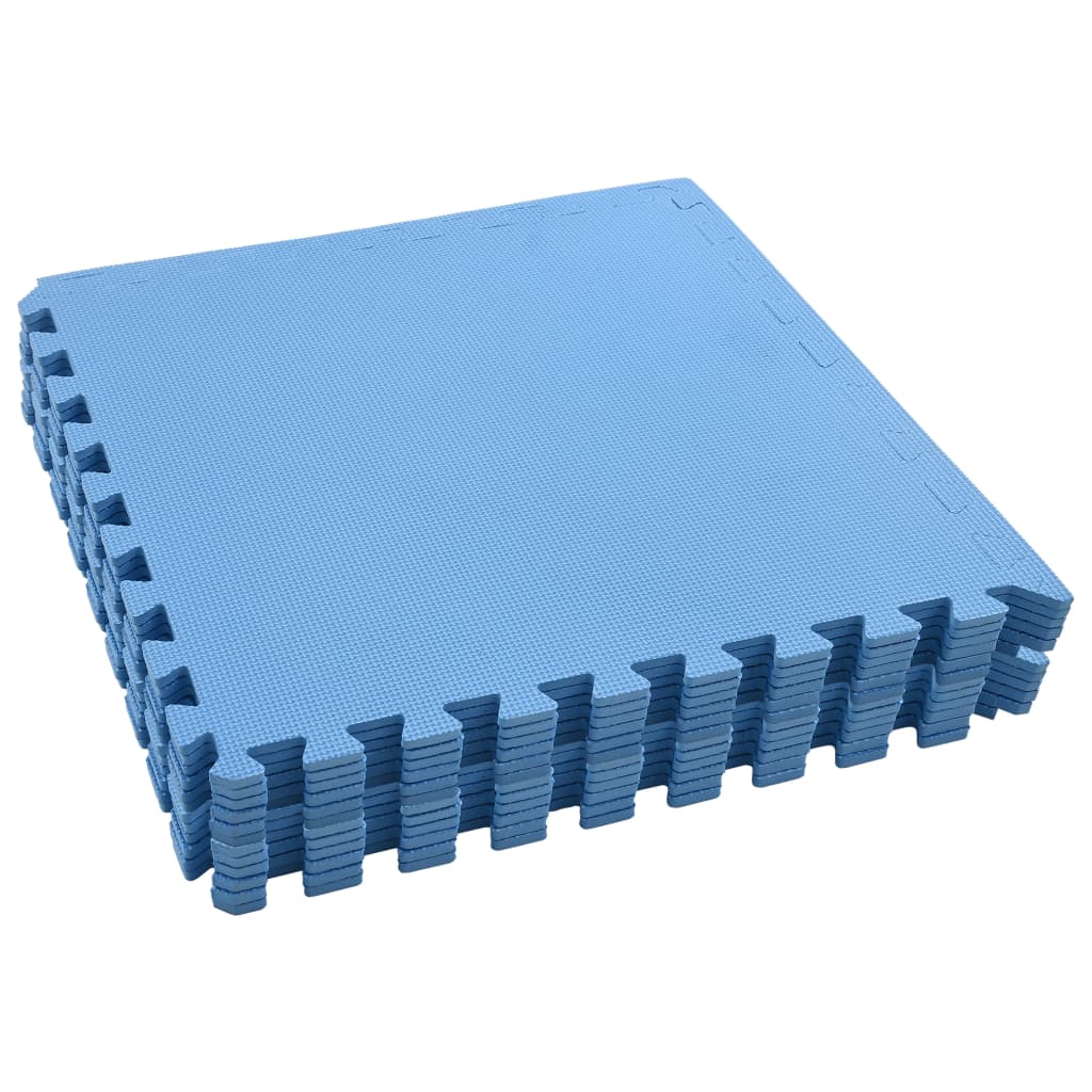 Floor Mats 12 pcs 4.32 ㎡ EVA Foam Blue