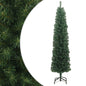 Slim Artificial Christmas Tree with Stand Green 180 cm PVC