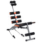 L-shaped Abdominal Trainer with Elastic Strings