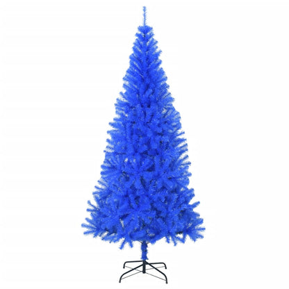 Artificial Christmas Tree with Stand Blue 180 cm PVC