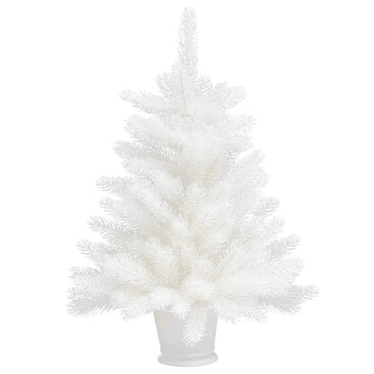 Artificial Christmas Tree Lifelike Needles White 65 cm