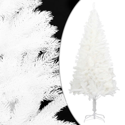 Artificial Christmas Tree Lifelike Needles White 240 cm