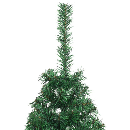 Artificial Half Christmas Tree with Stand Green 150 cm PVC