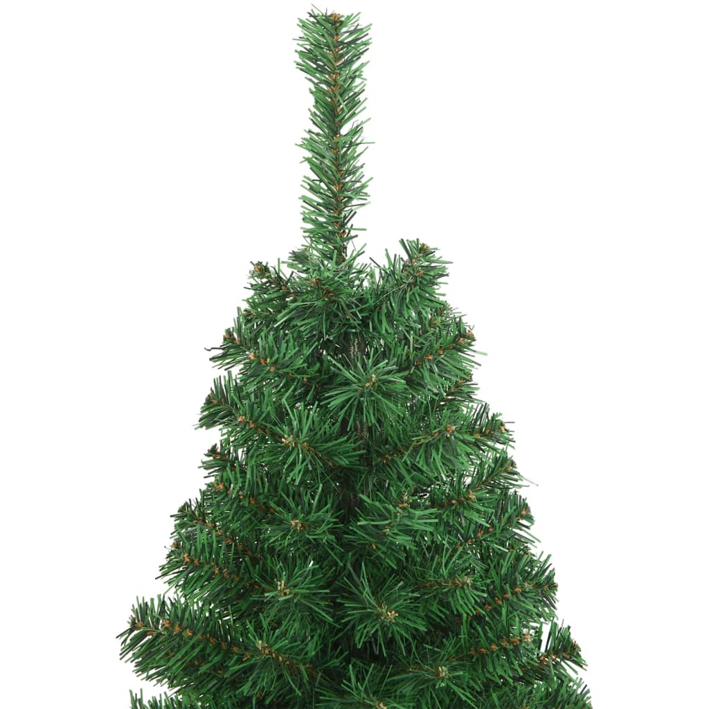 Artificial Christmas Tree with Thick Branches Green 150 cm PVC