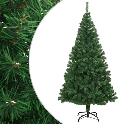 Artificial Christmas Tree with Thick Branches Green 180 cm PVC