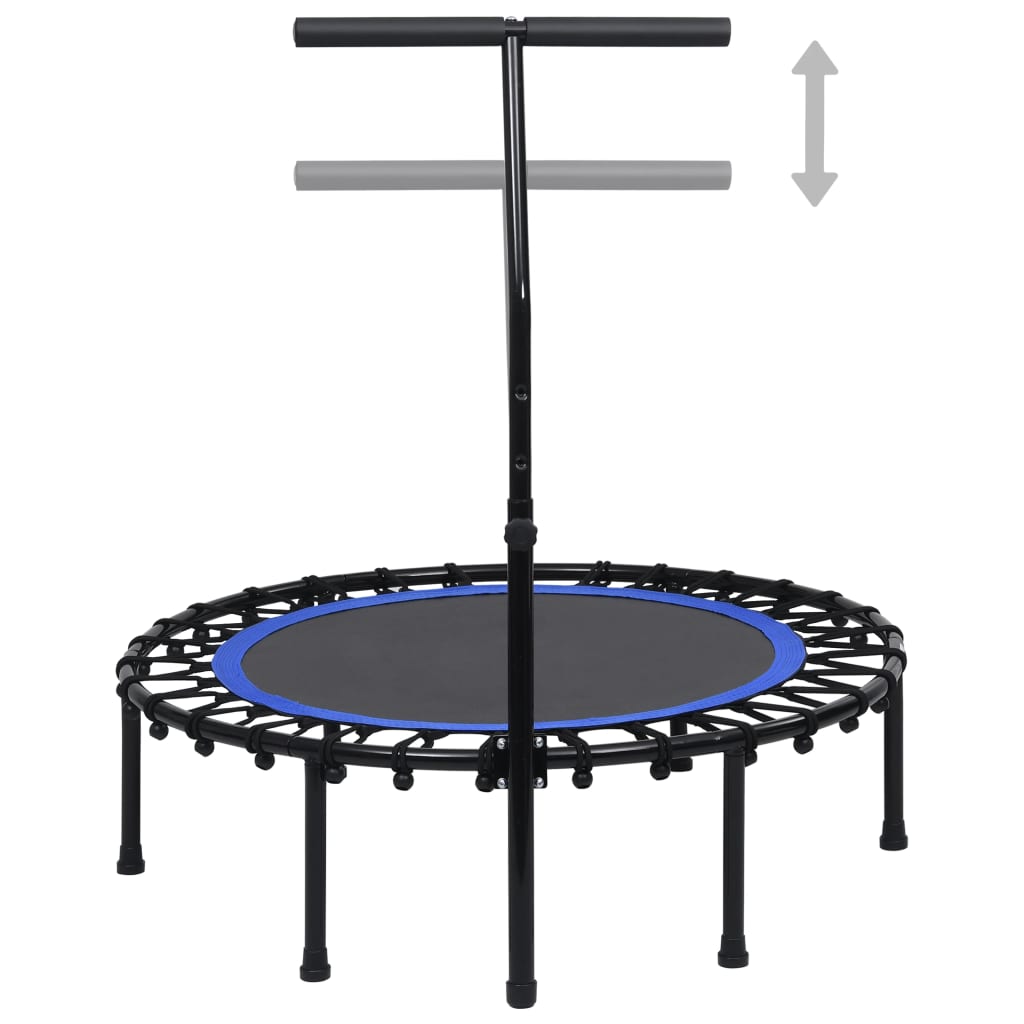 Fitness Trampoline with Handle 102 cm