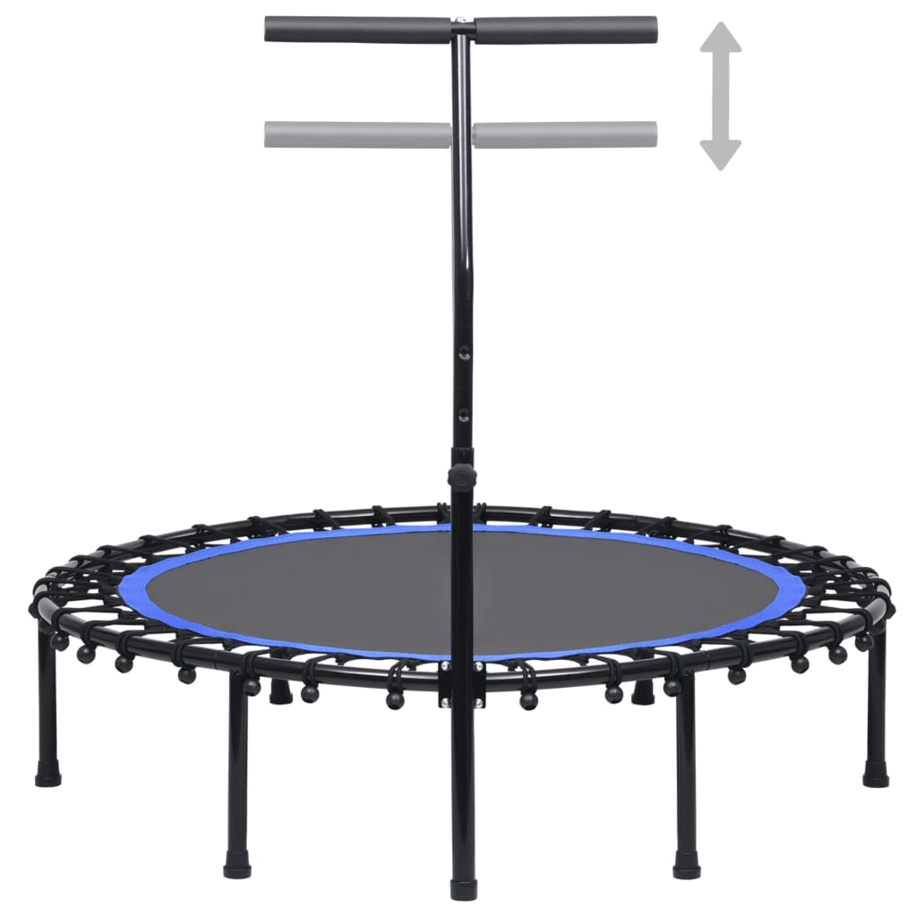 Fitness Trampoline with Handle 122 cm