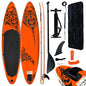 Inflatable Stand Up Paddleboard Set 305x76x15 cm Orange