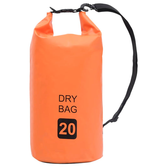 Dry Bag Orange 20 L PVC