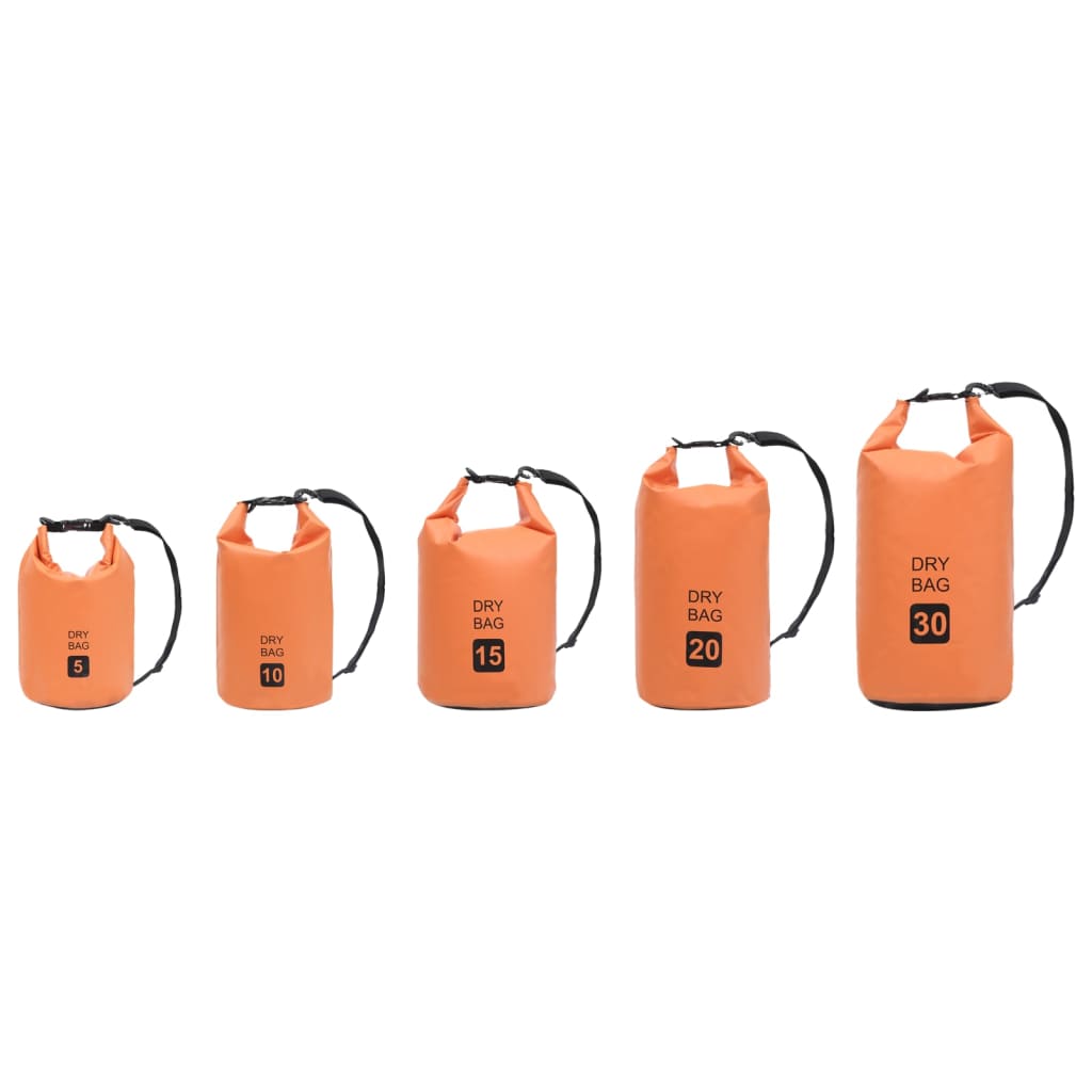 Dry Bag Orange 20 L PVC